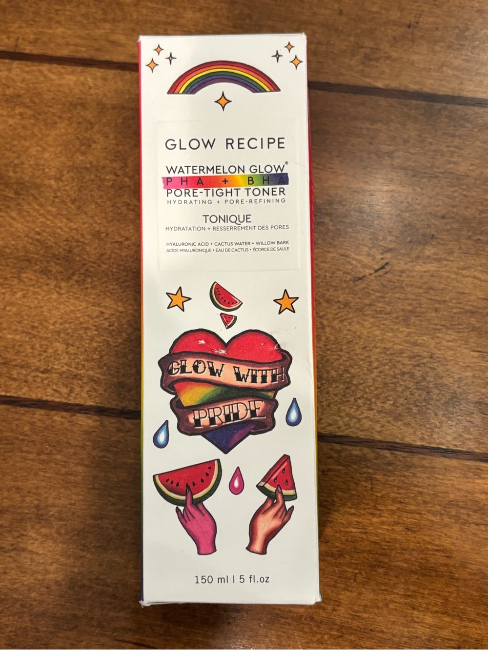 Glow Recipe PRIDE Bundle including Watermelon Glow Pore-Tight Toner and Merch!